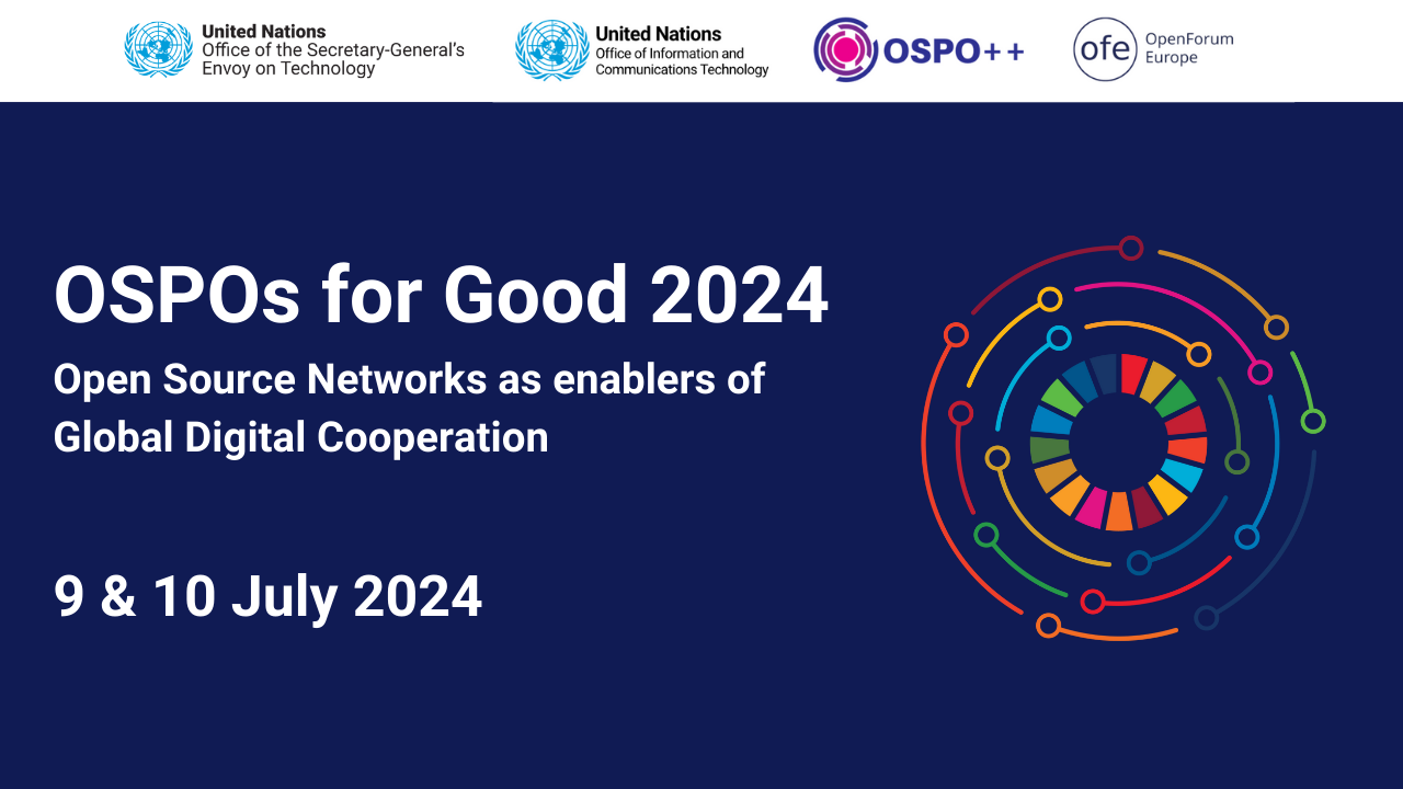 OSPOs for Good 2024: Συμπόσιο για την Αξιοποίηση του Ανοικτού Κώδικα 9 και 10 Ιουλίου