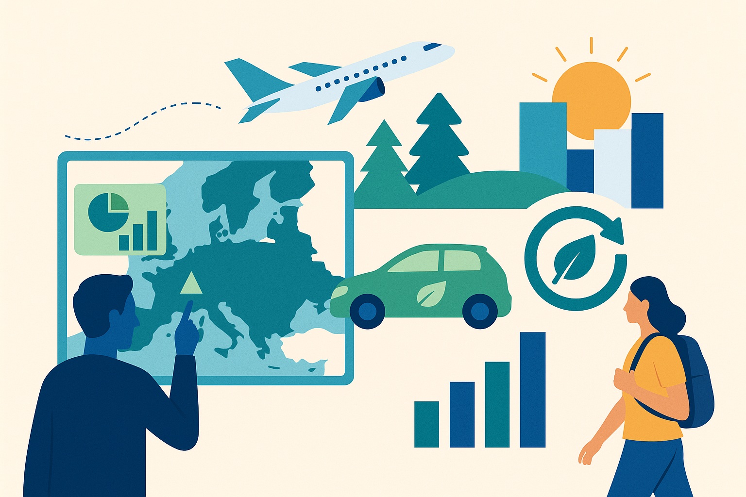 EU Tourism Dashboard: Πλοηγός για έξυπνο και πράσινο τουρισμό στην ΕΕ