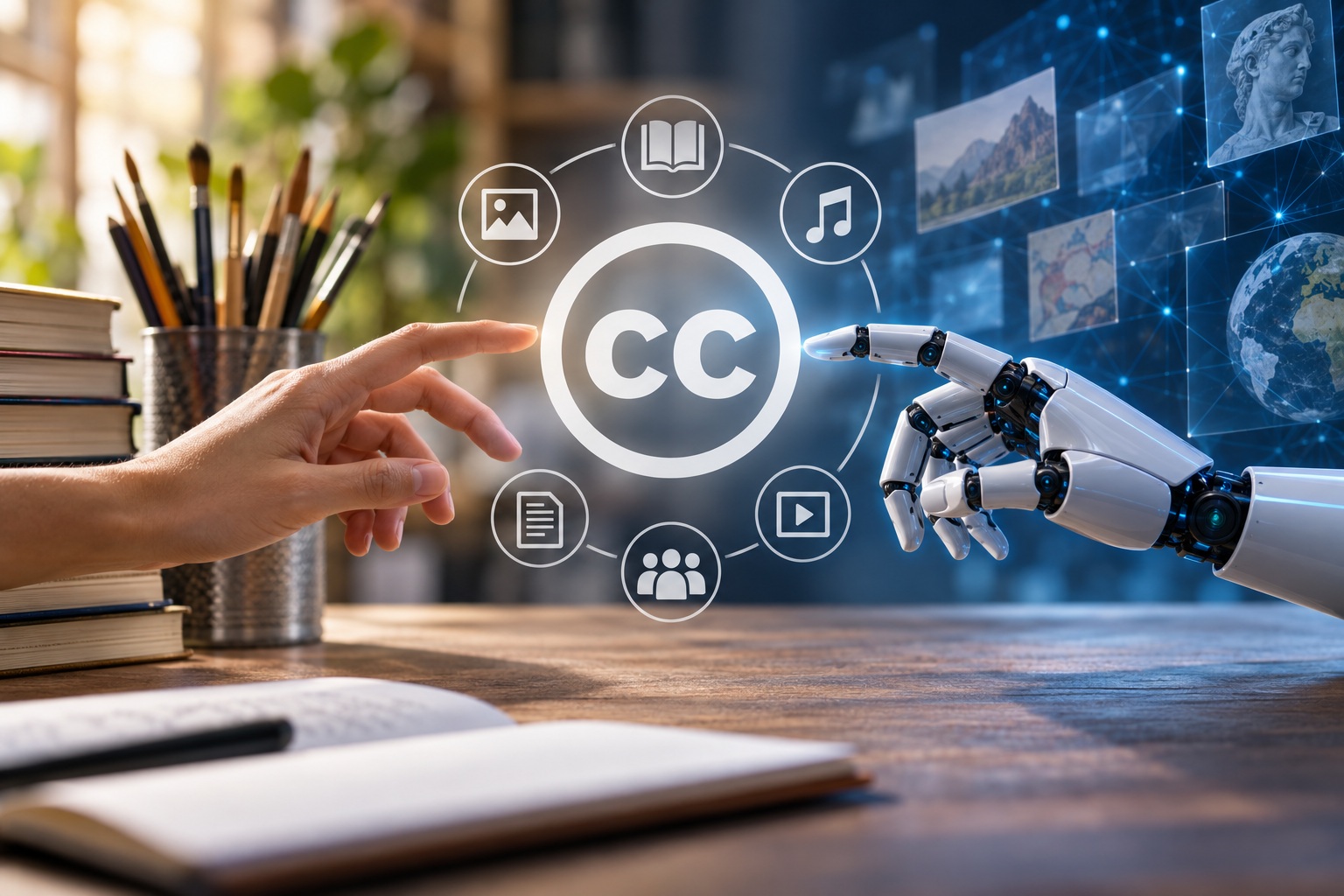 Οι άδειες Creative Commons στην εποχή της τεχνητής νοημοσύνης